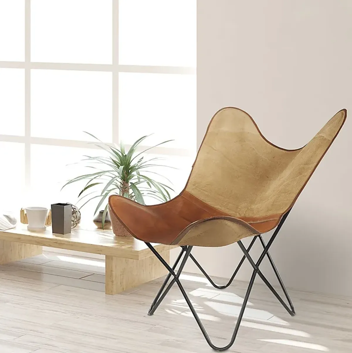 Osagea Brown Accent Chair