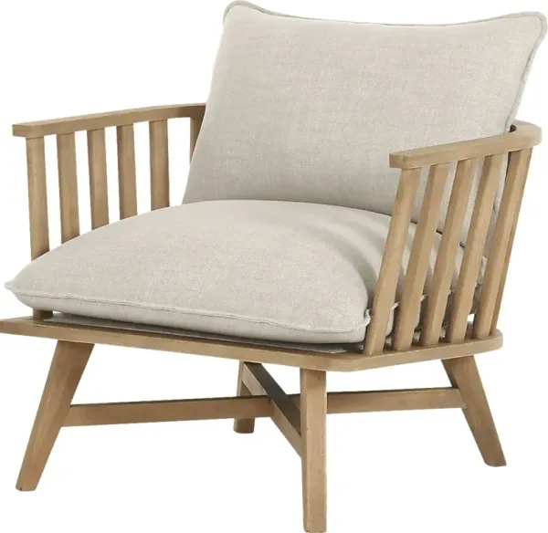 Apricio Beige Accent Chair