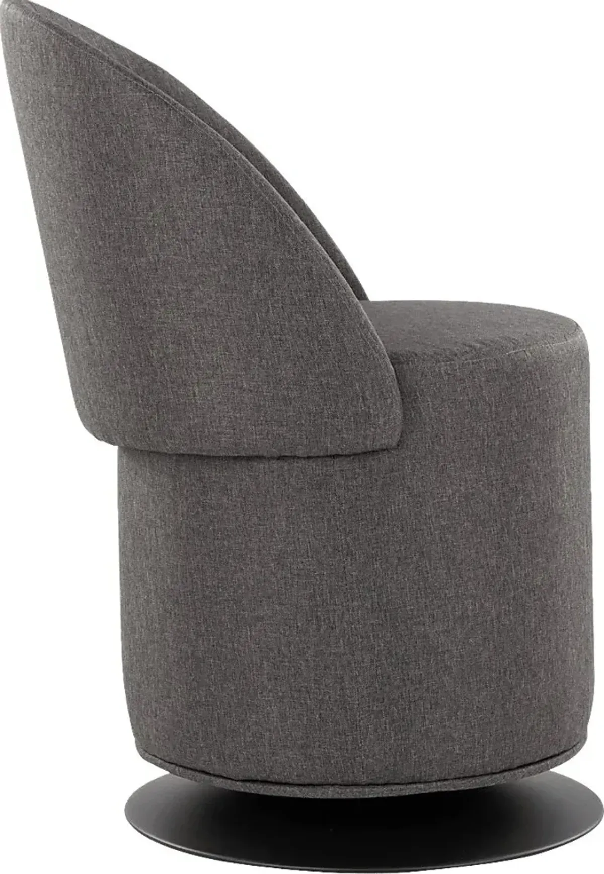 Fairington Charcoal Swivel Accent Chair