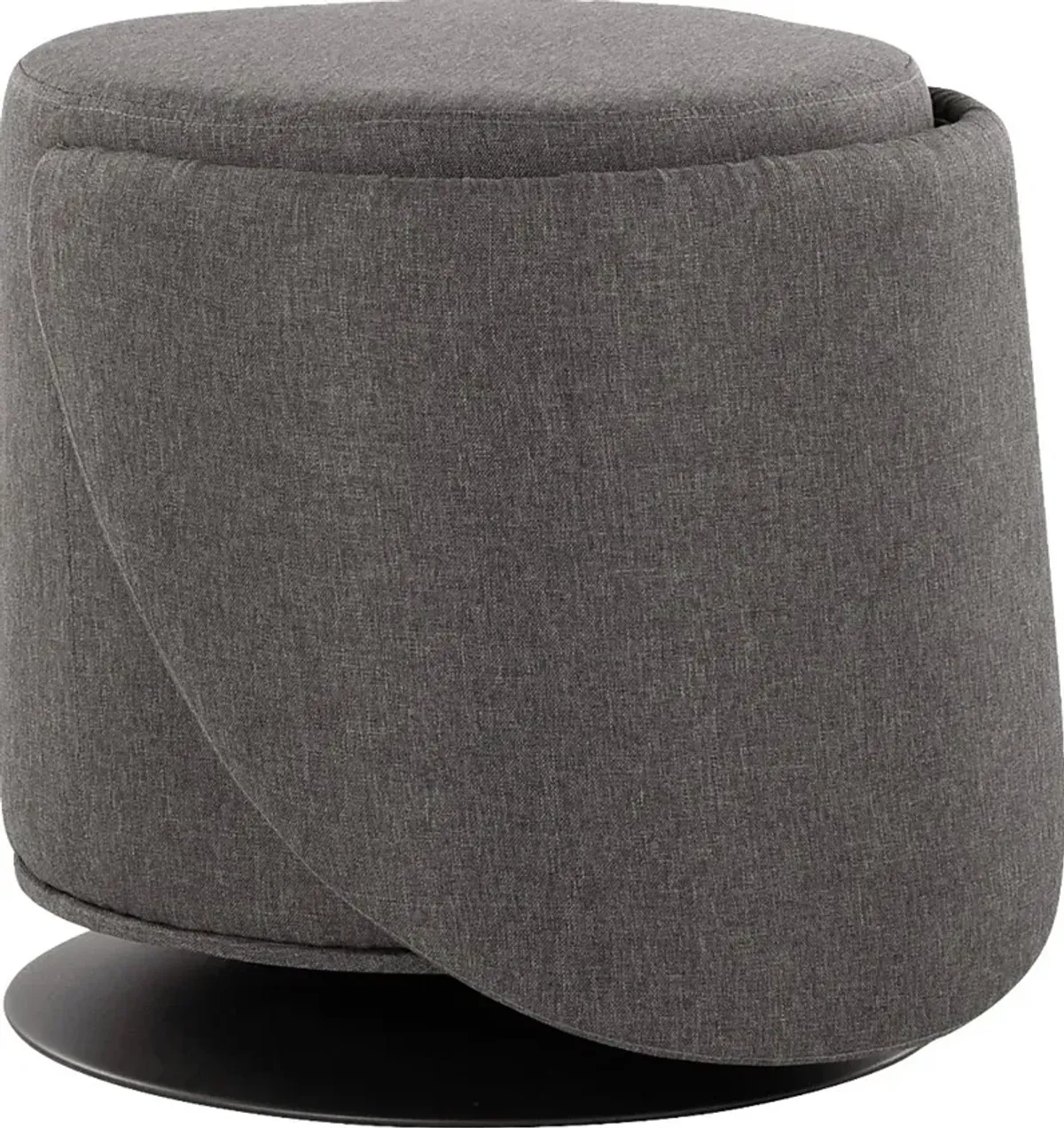 Fairington Charcoal Swivel Accent Chair