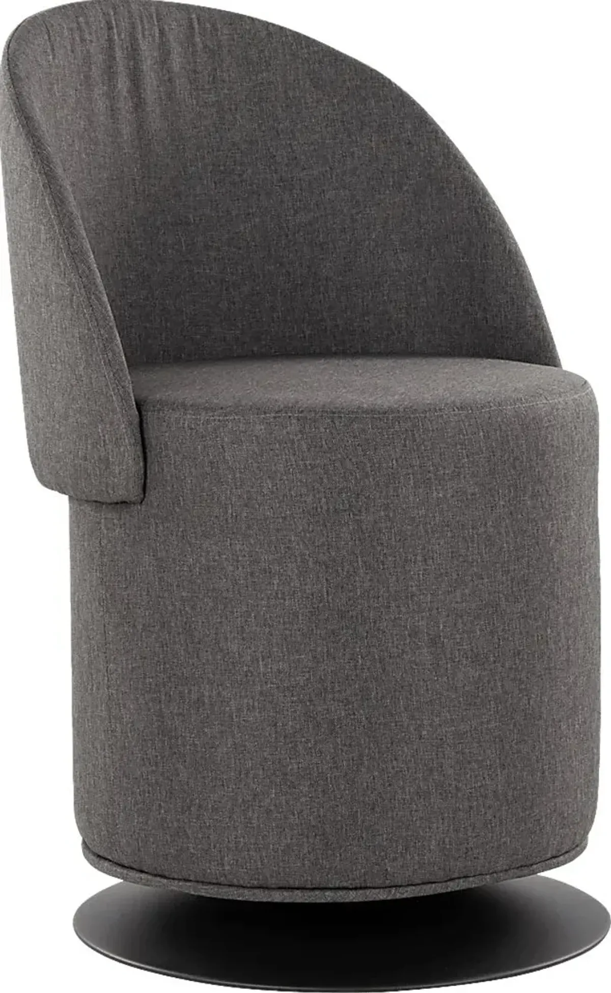 Fairington Charcoal Swivel Accent Chair