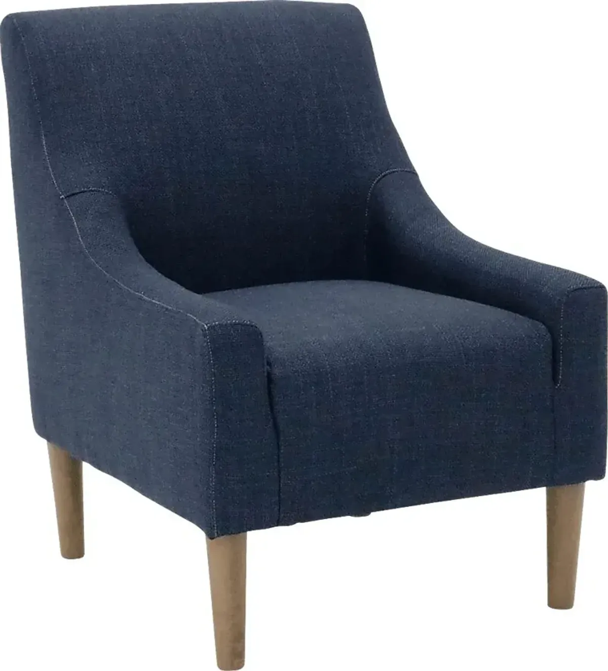 Arex I Navy Accent Chair