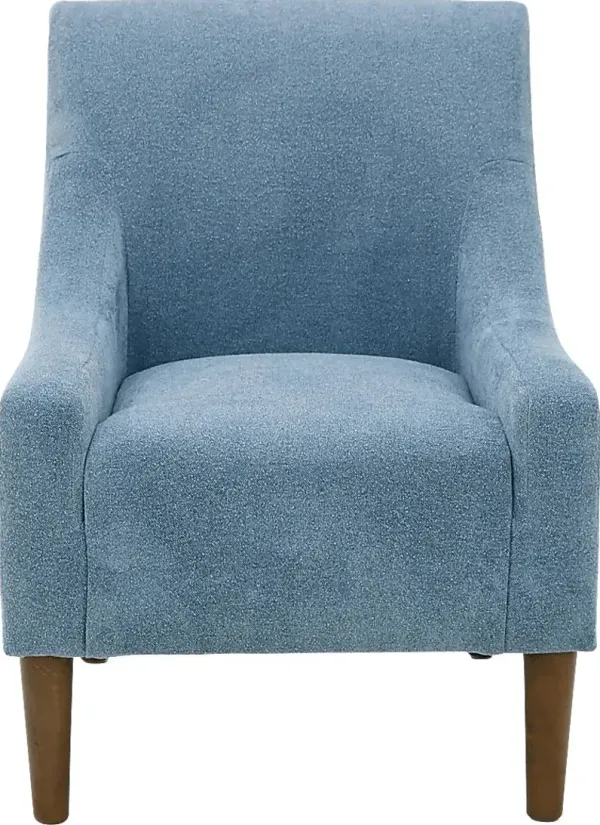 Arex II Light Blue Accent Chair