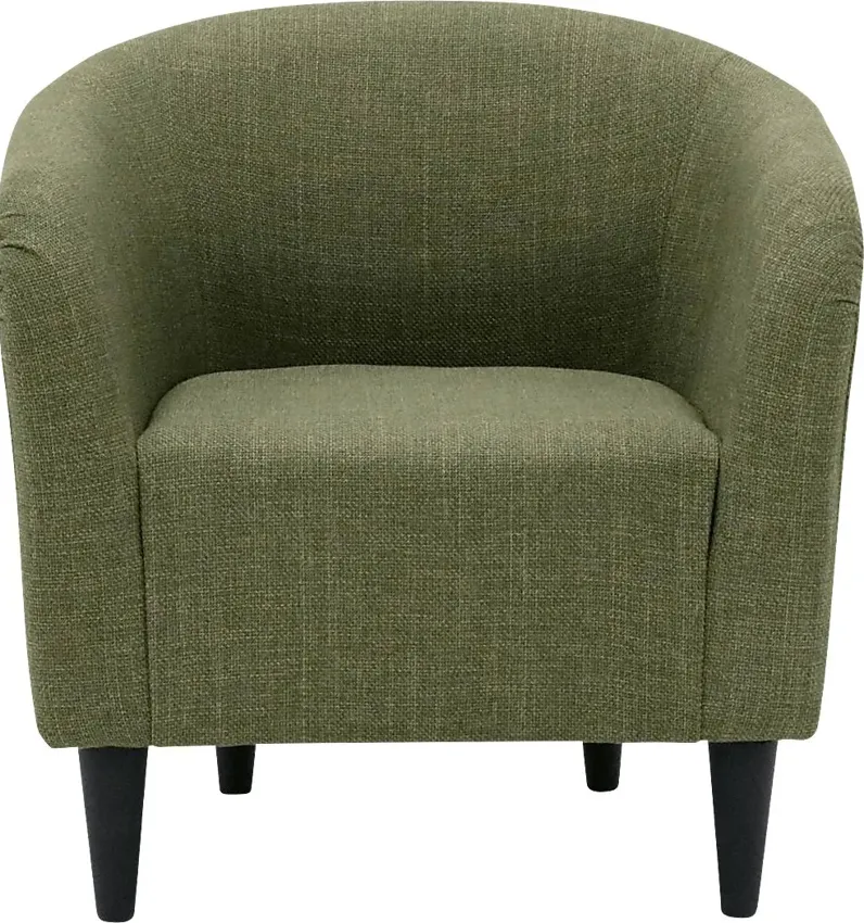 Emsabit Green Accent Chair