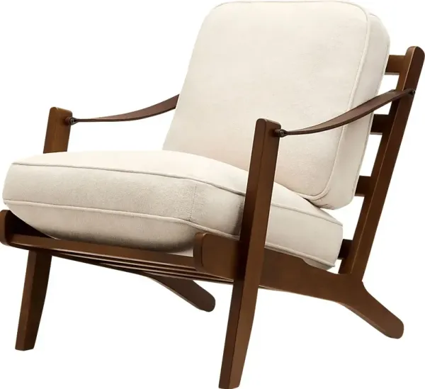 Ambos Beige Accent Chair