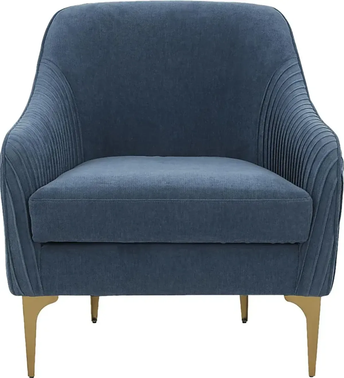 Spahrs Blue Accent Chair