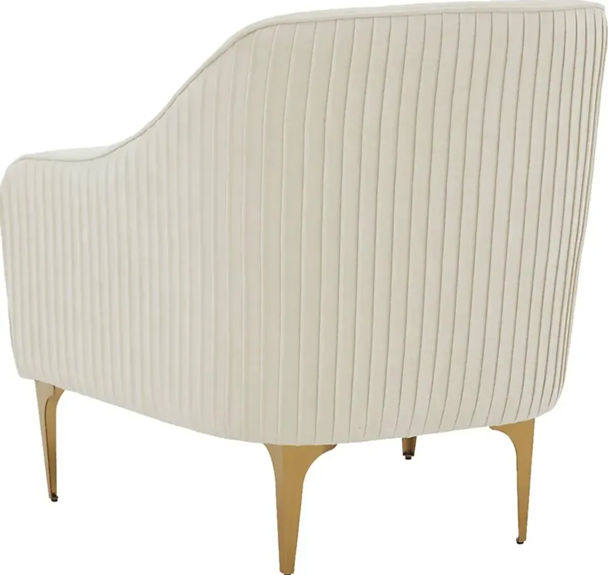 Spahrs Cream Accent Chair