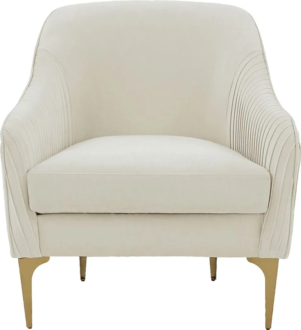 Spahrs Cream Accent Chair