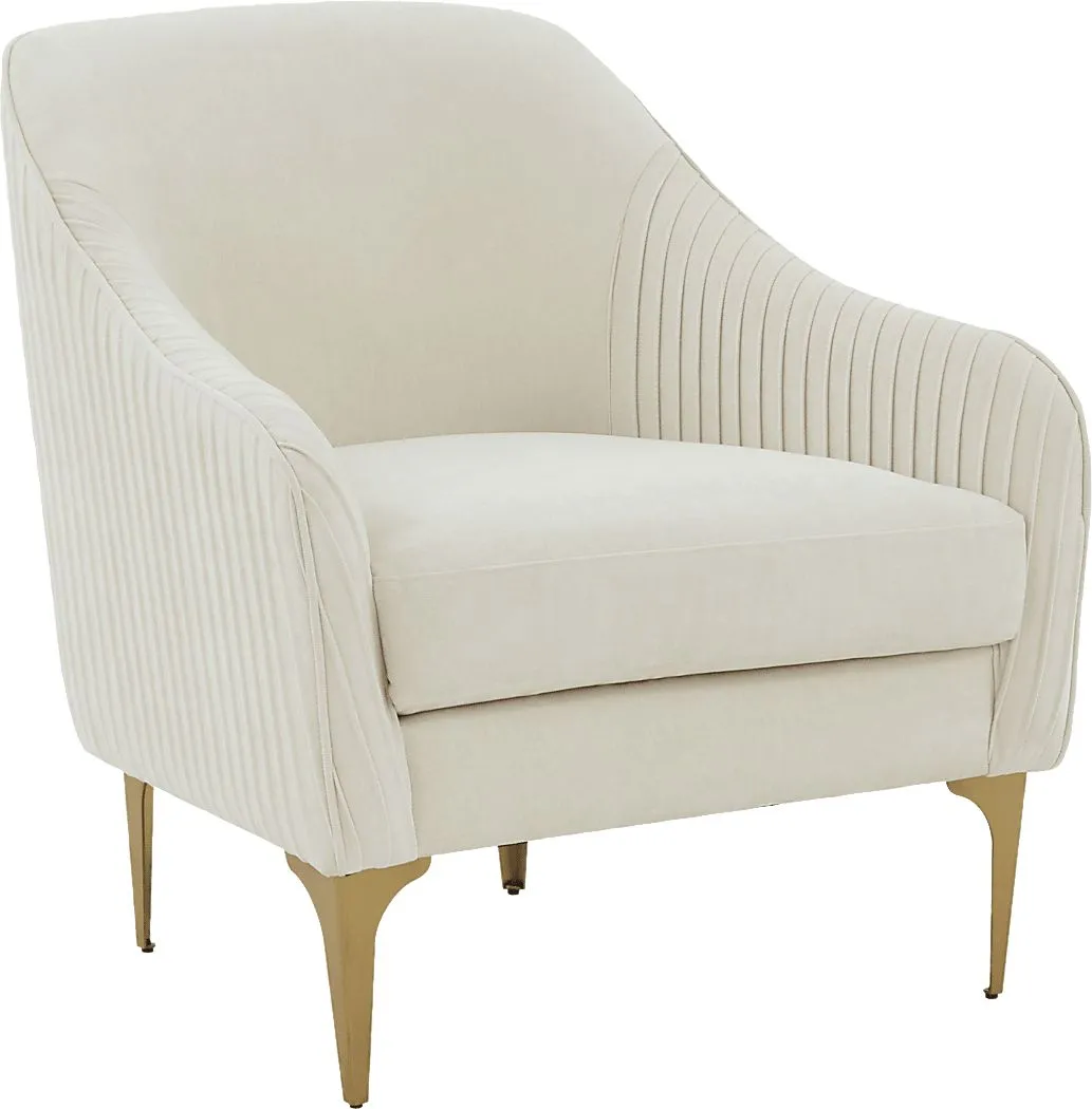 Spahrs Cream Accent Chair