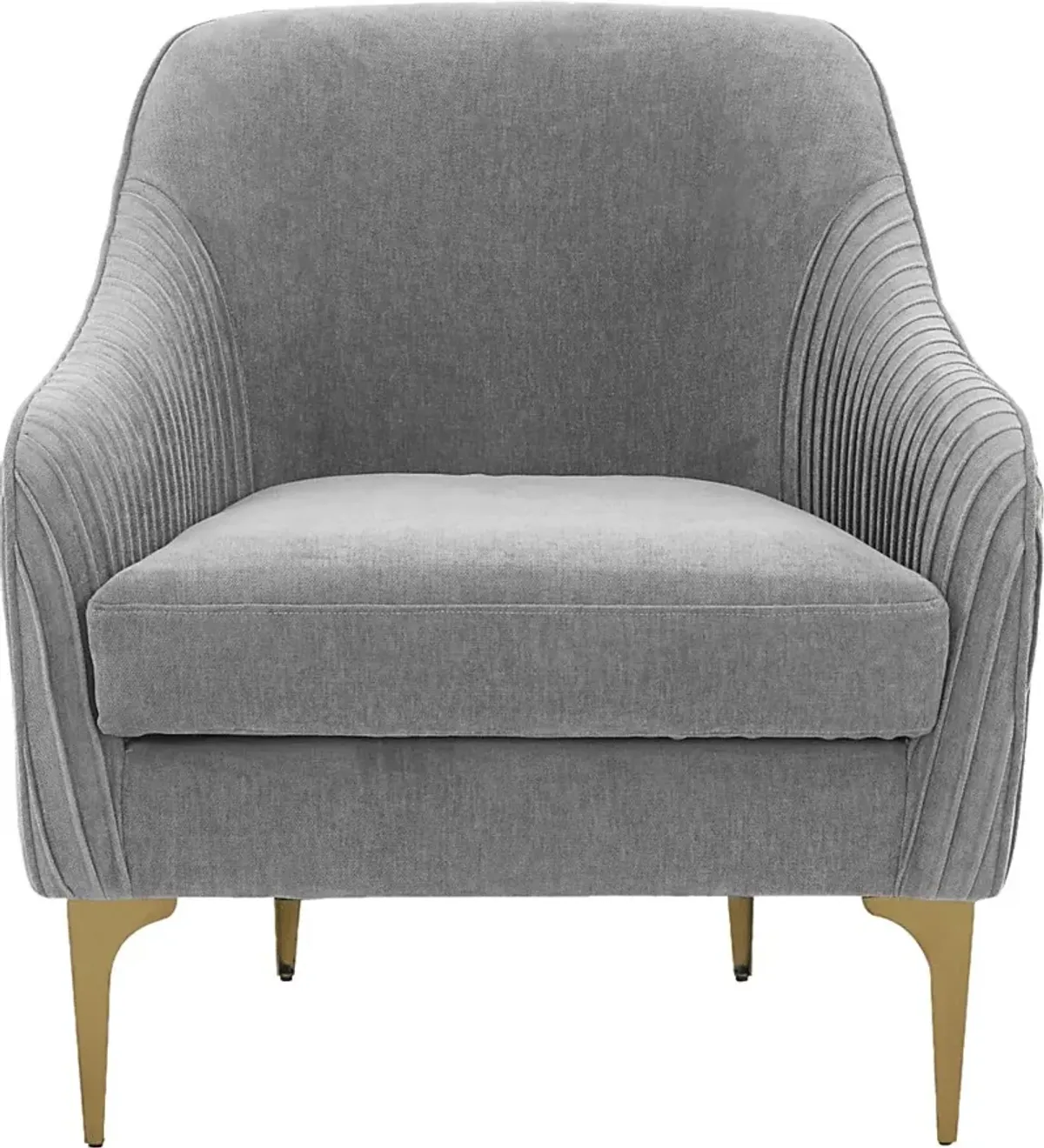 Spahrs Gray Accent Chair