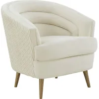 Pelanconi Cream Accent Chair
