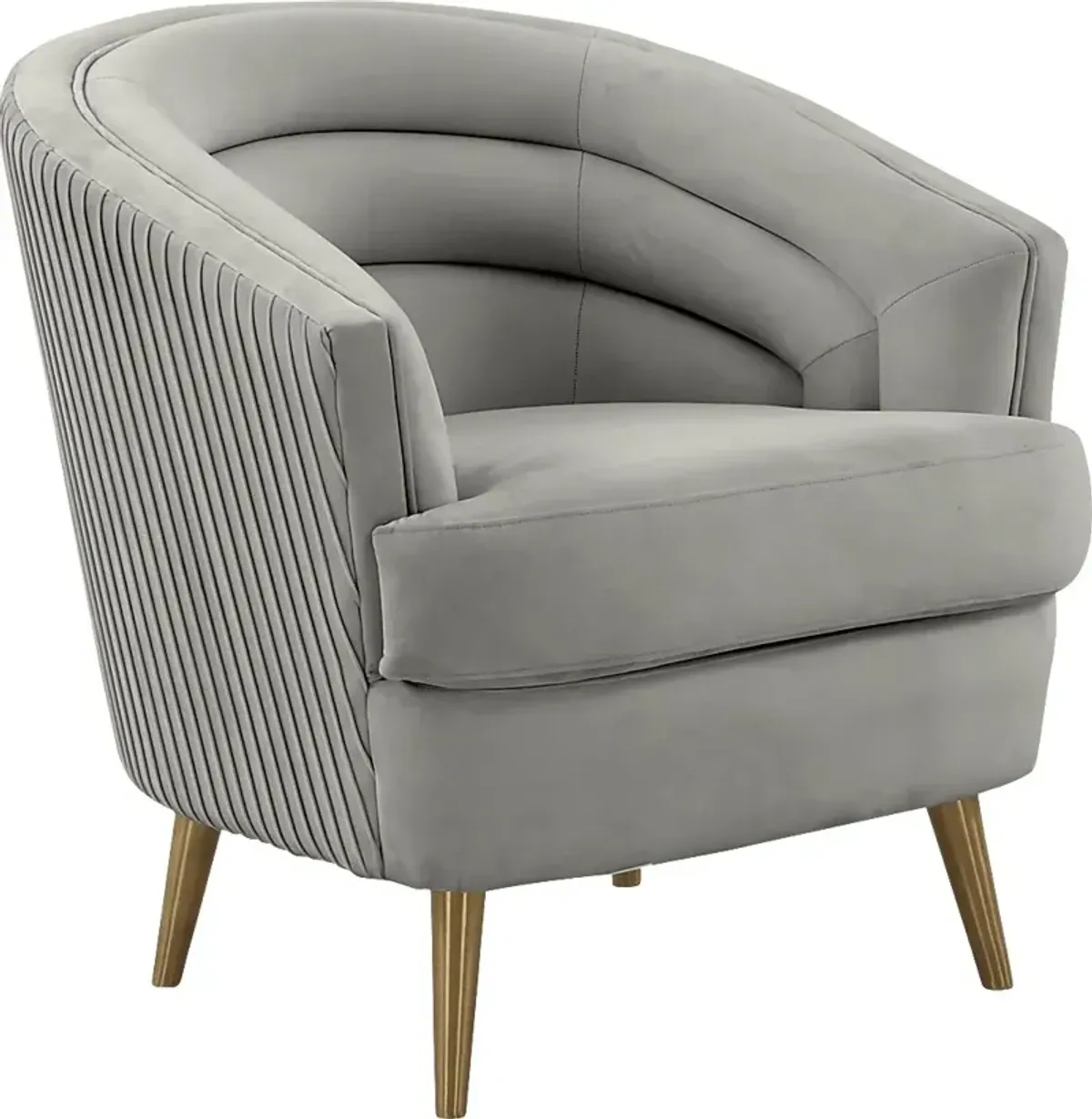 Pelanconi Gray Accent Chair