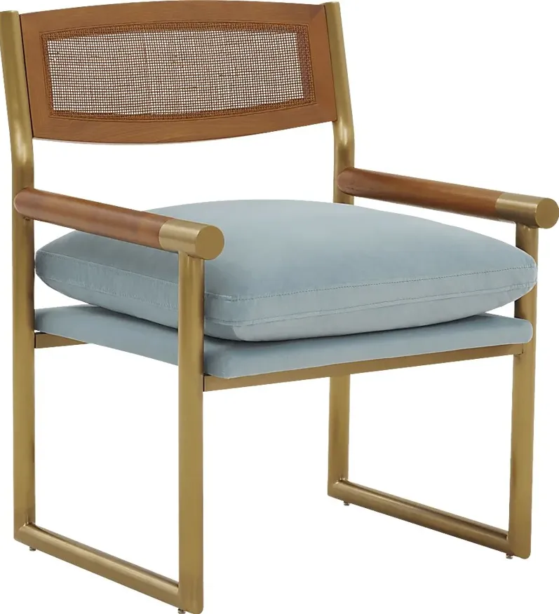 Bacinada Blue Accent Chair
