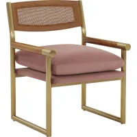 Bacinada Mauve Accent Chair