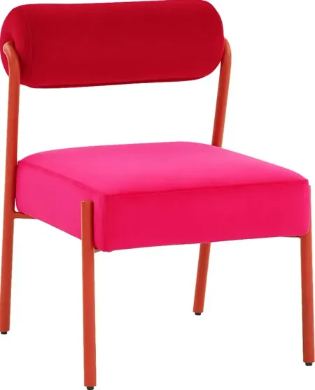 Callery Pink Accent Chair