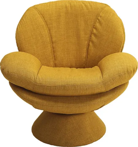 Shobu Yellow Accent Chair
