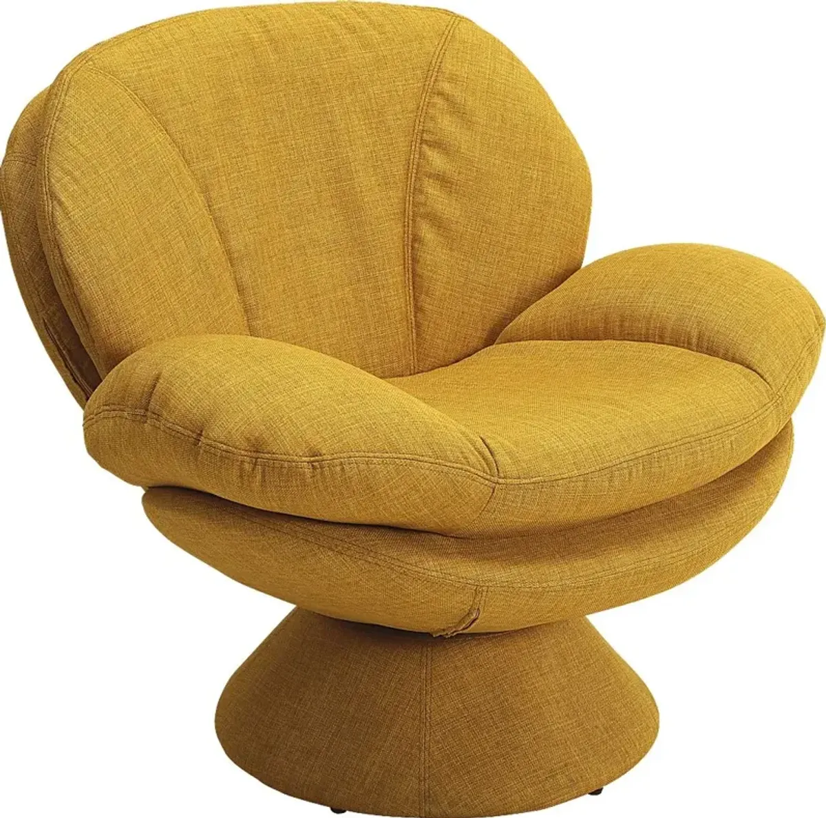 Shobu Yellow Accent Chair