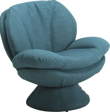 Shobu Turquoise Accent Chair