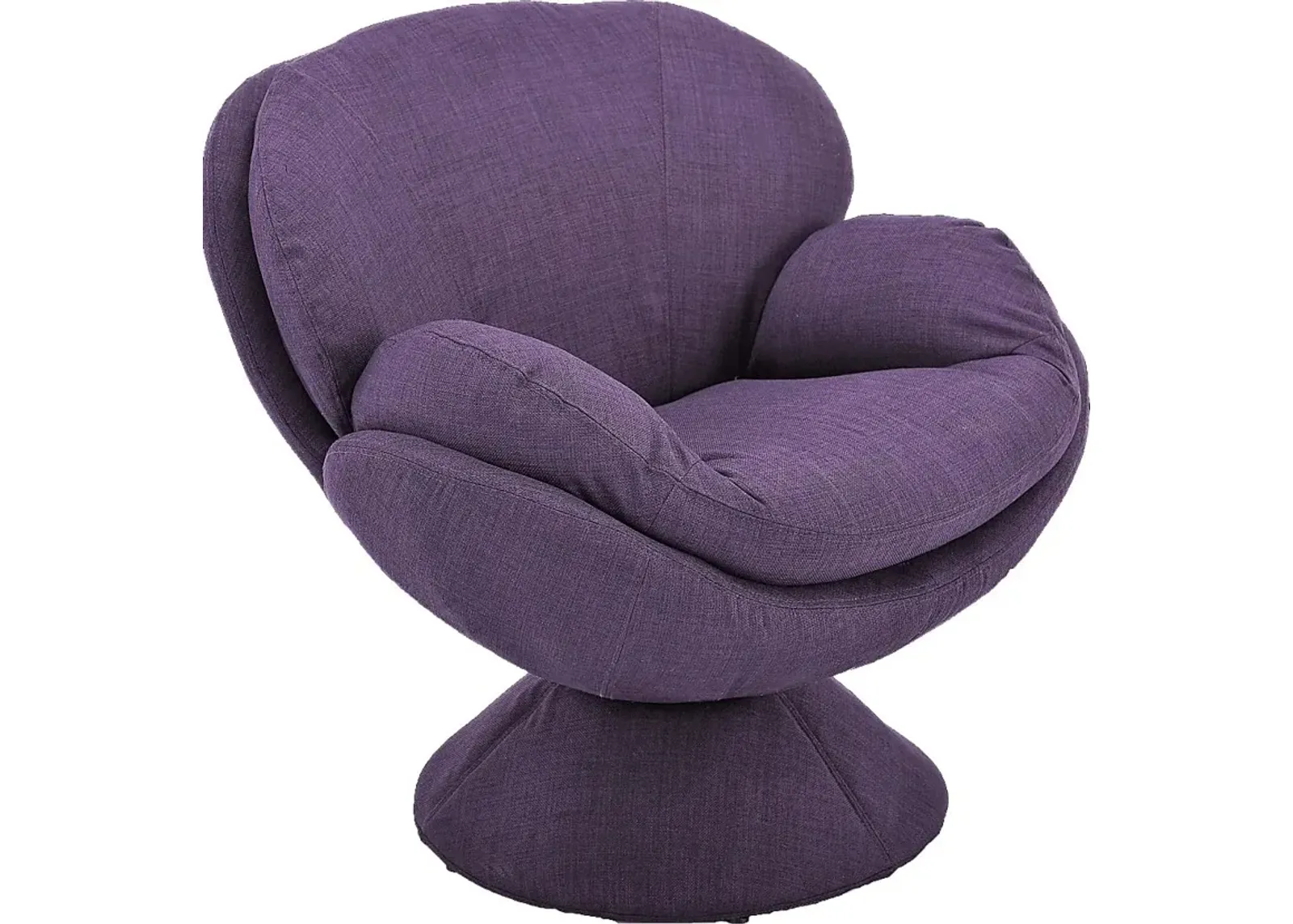 Shobu Purple Accent Chair