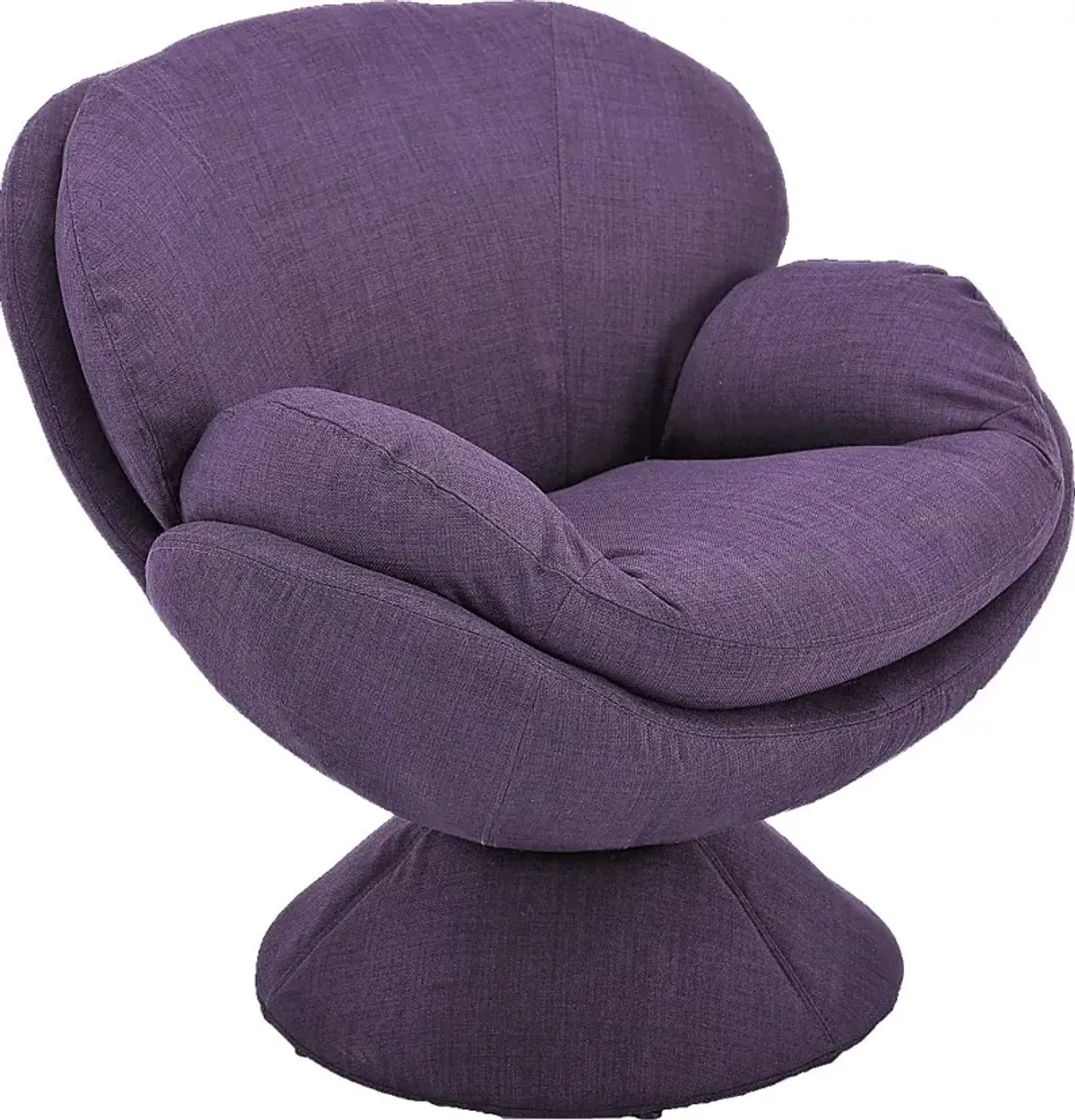 Shobu Purple Accent Chair