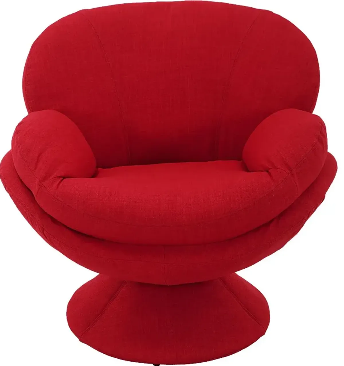 Shobu Red Accent Chair