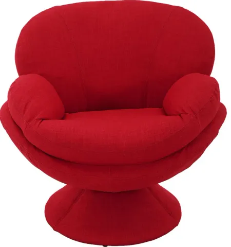 Shobu Red Accent Chair