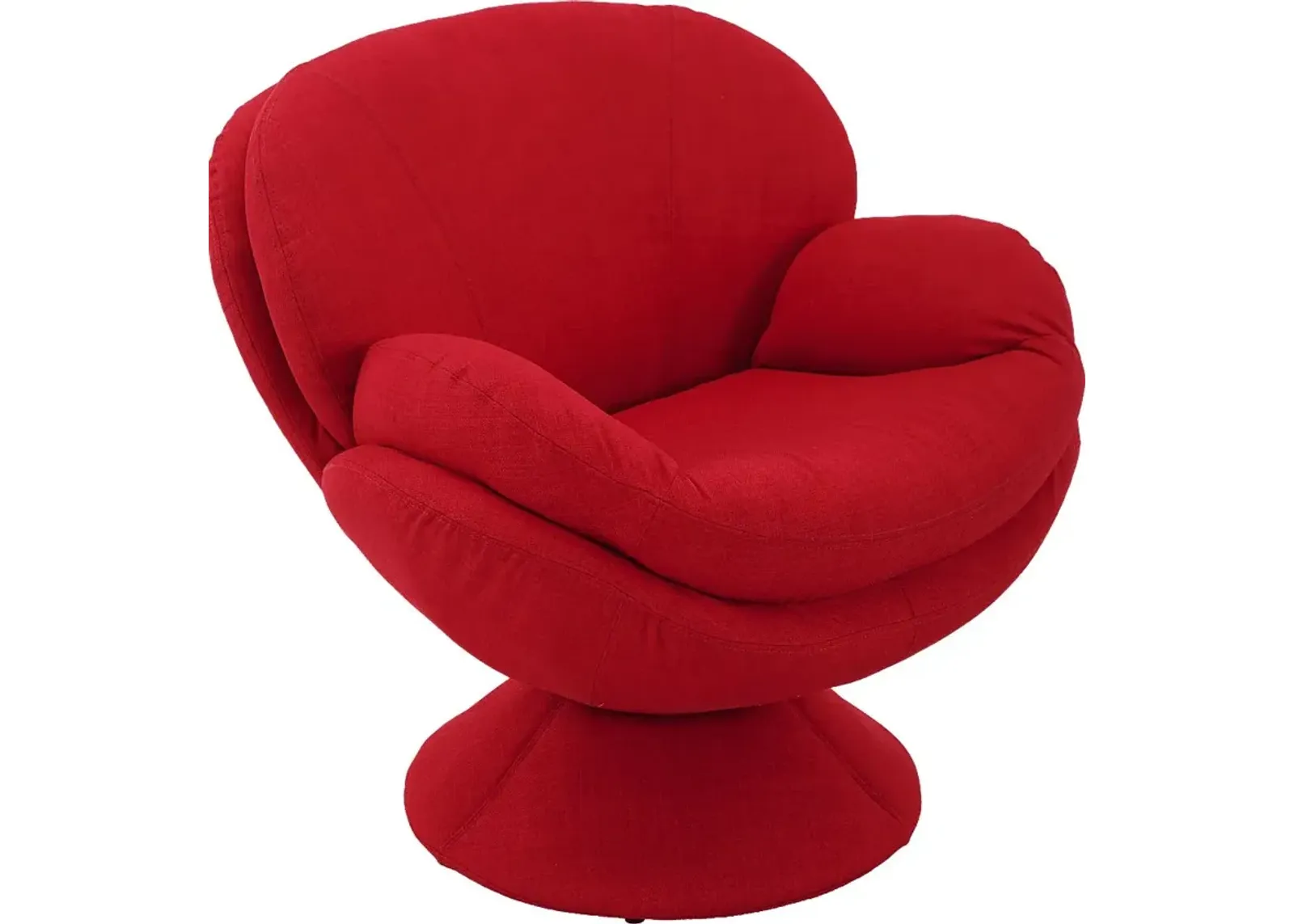 Shobu Red Accent Chair