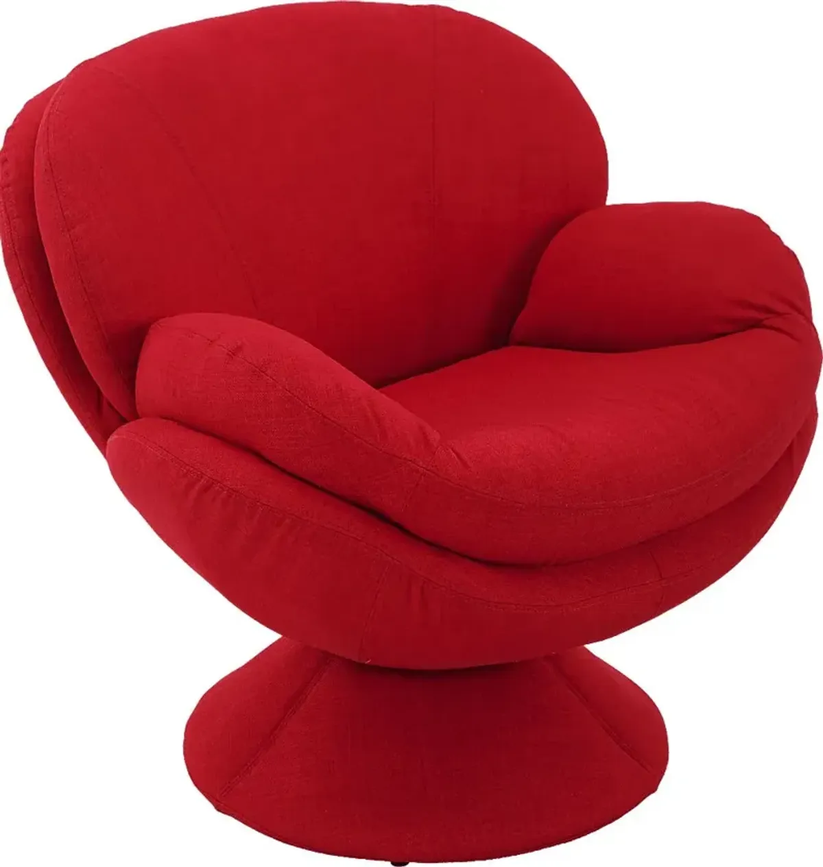 Shobu Red Accent Chair