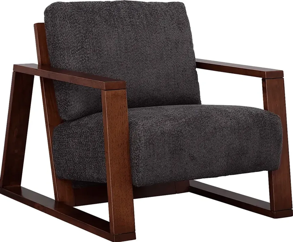 Shartom Gray Accent Chair