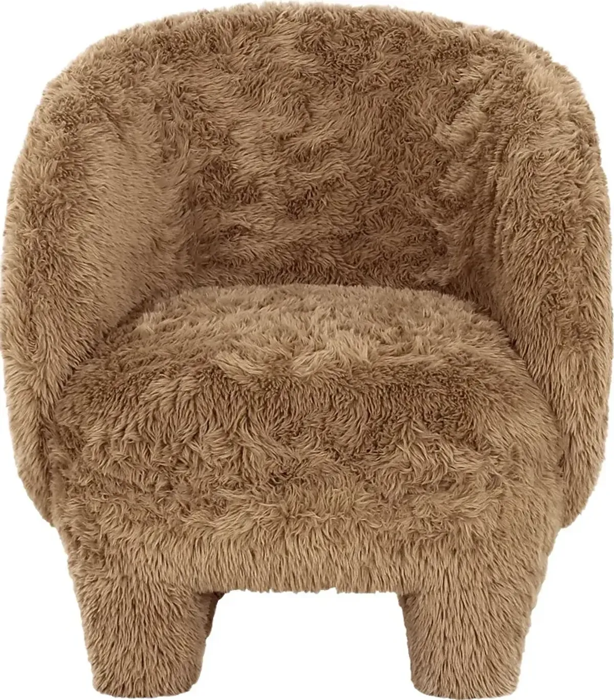 Carriger II Taupe Accent Chair