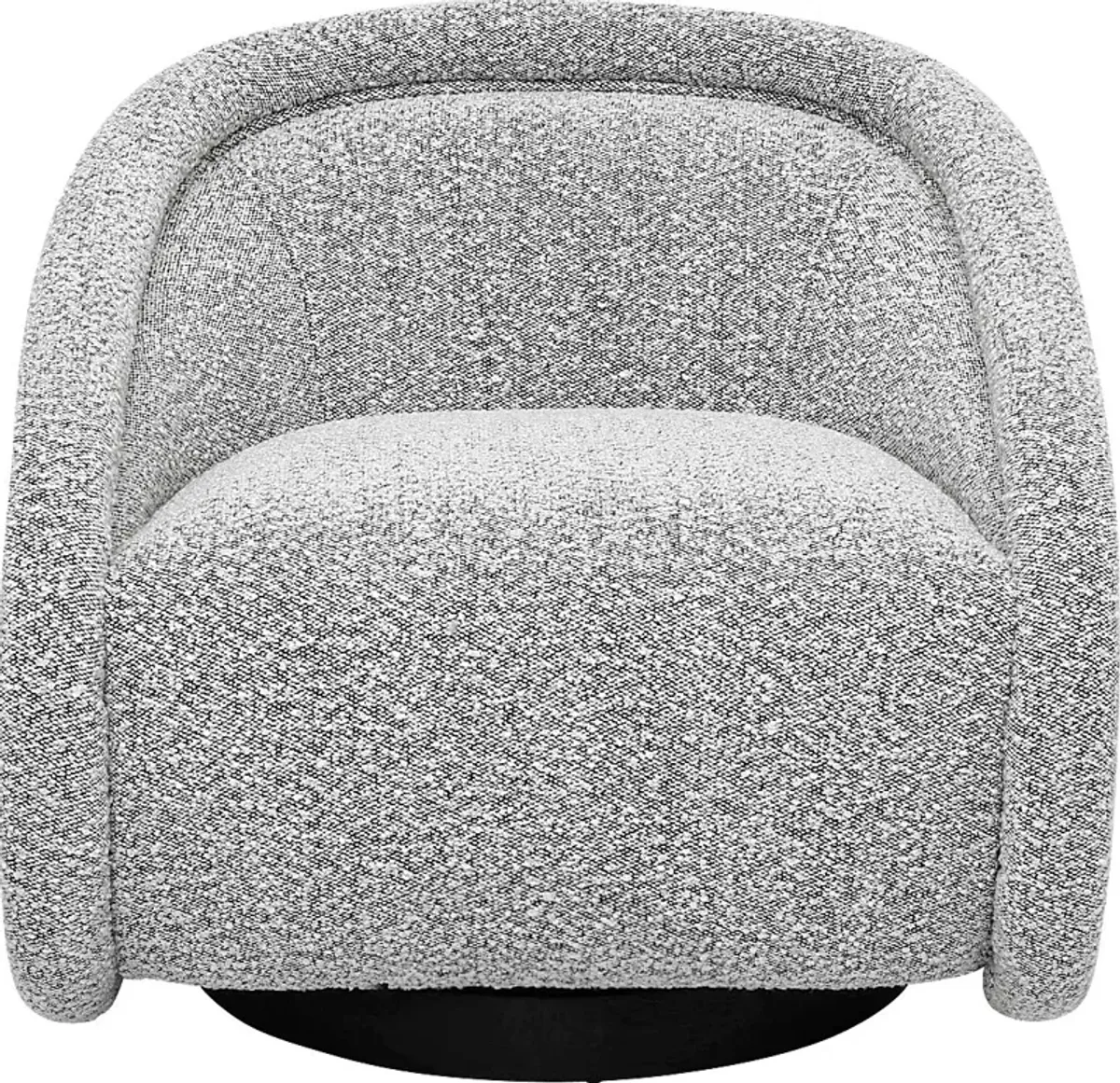 Emmamine Gray Swivel Accent Chair