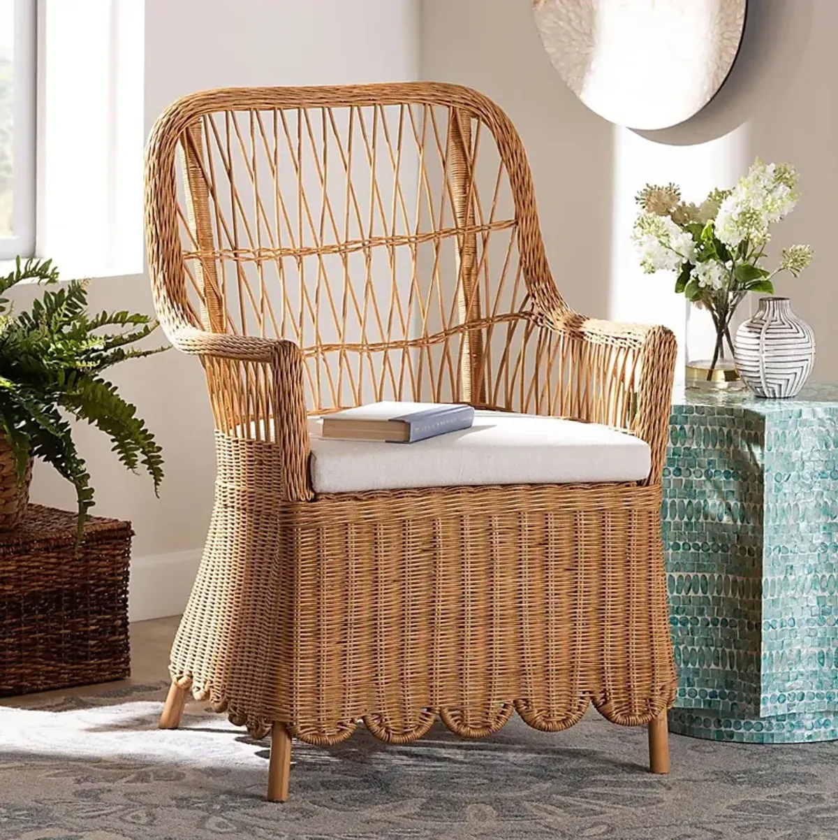 Barfieldy Brown Accent Chair