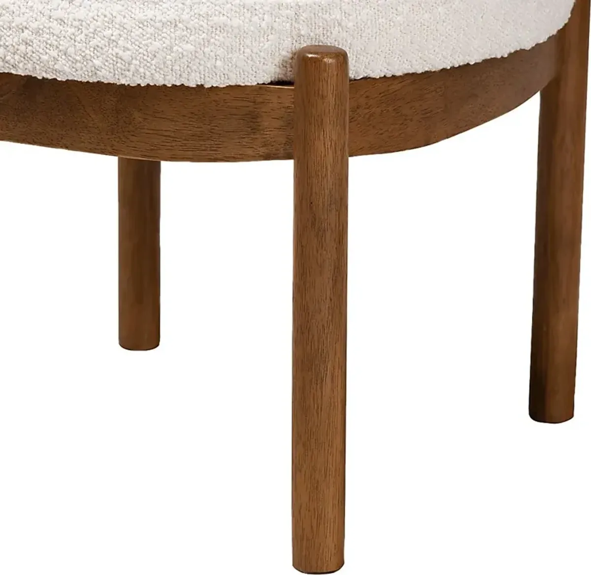 Swanner Brown Ottoman