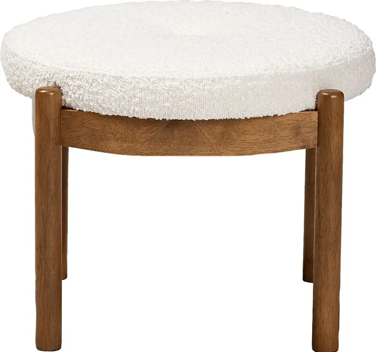 Swanner Brown Ottoman