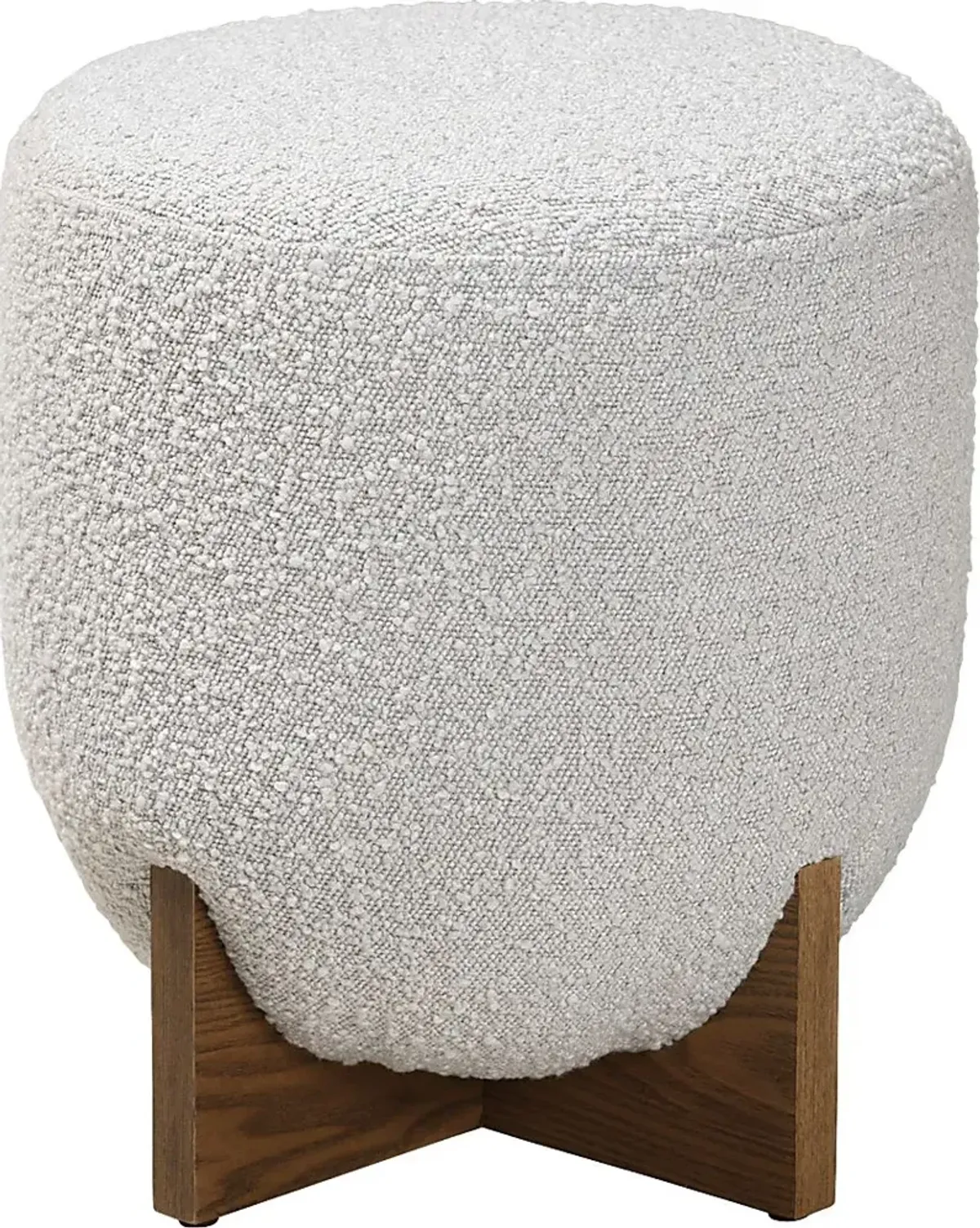 Lafoye Light Gray Ottoman