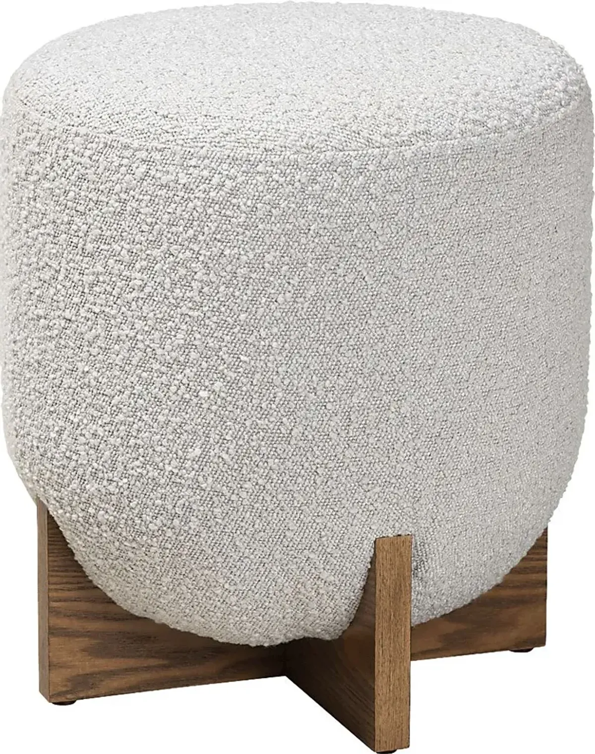 Lafoye Light Gray Ottoman