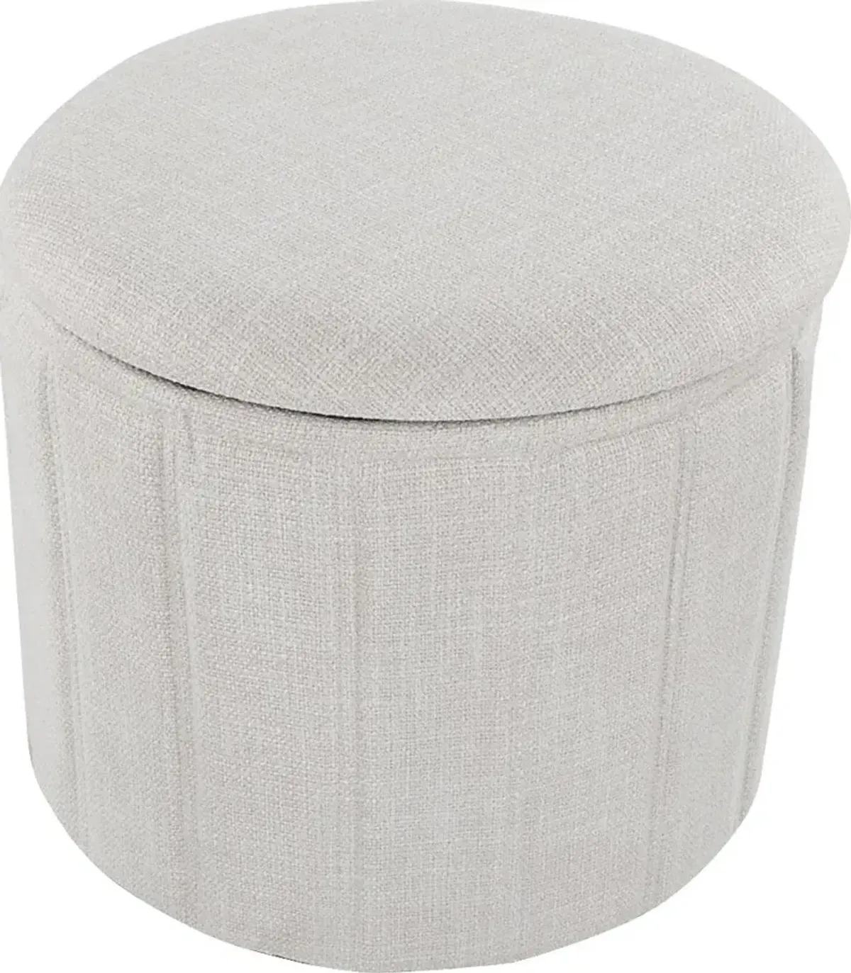 Sharynwood Cream Storage Ottoman