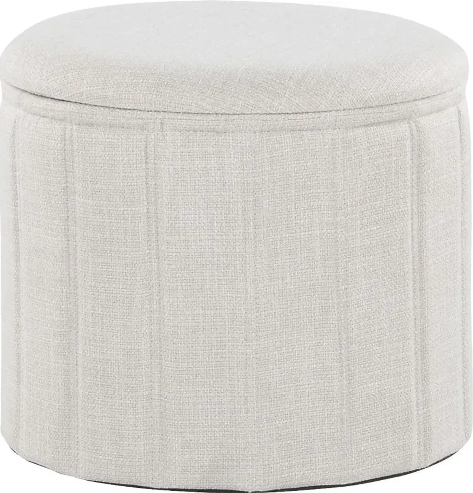 Sharynwood Cream Storage Ottoman