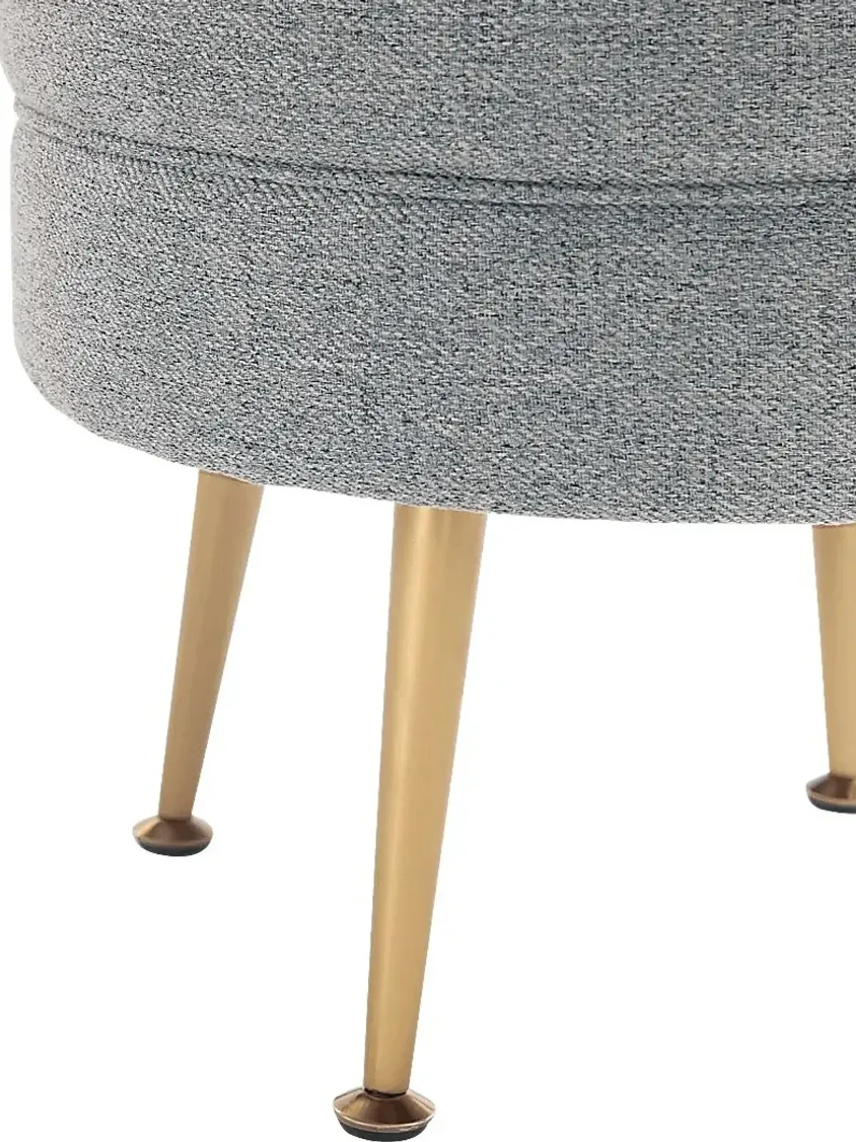 Berseem I Gray Ottoman