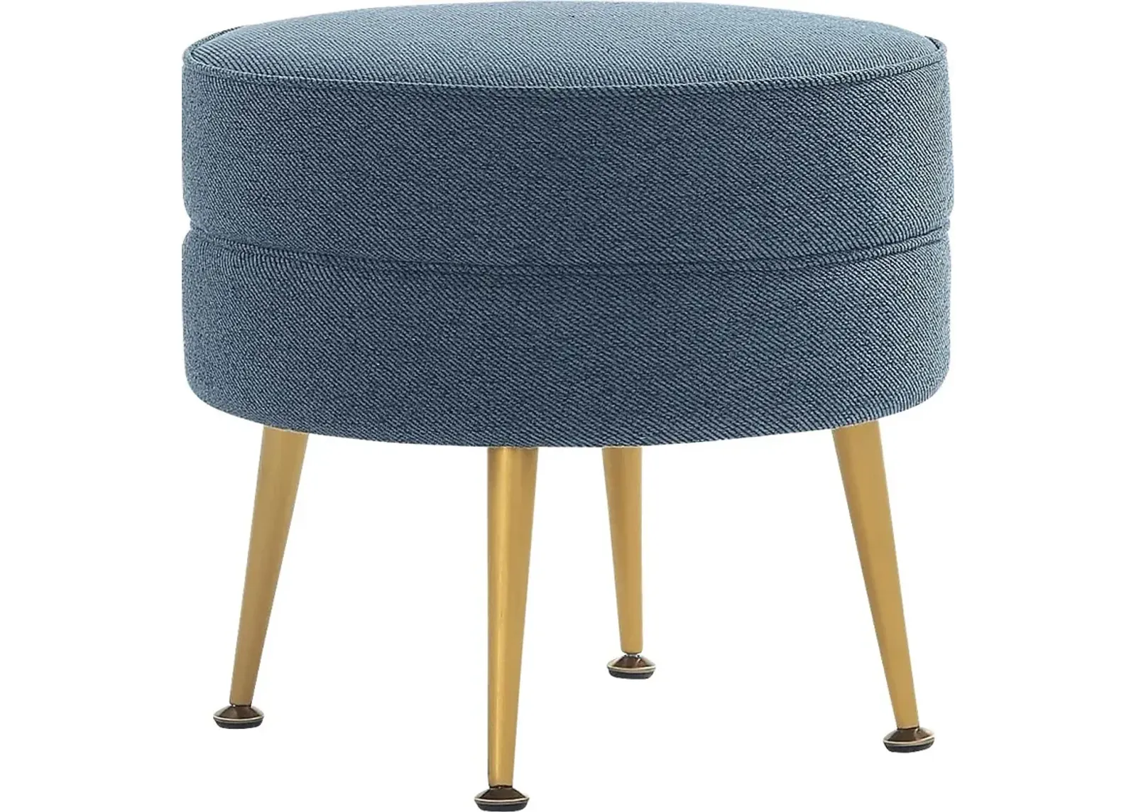 Berseem I Blue Ottoman