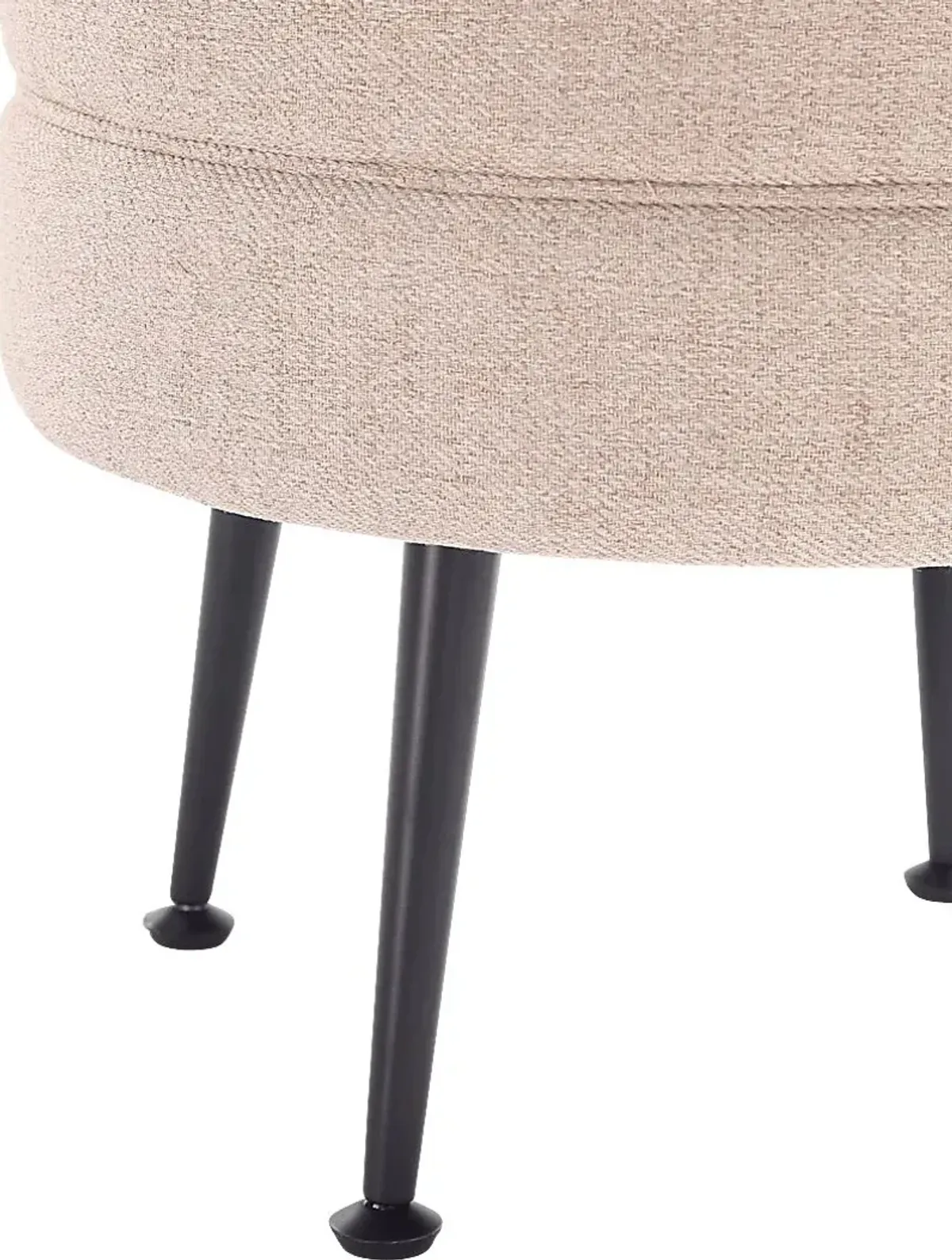 Berseem II Beige Ottoman