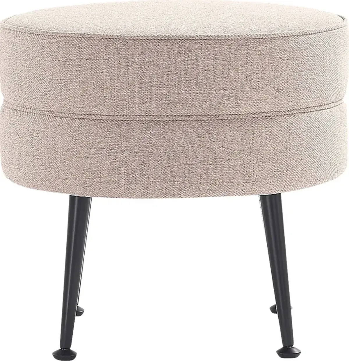 Berseem II Beige Ottoman