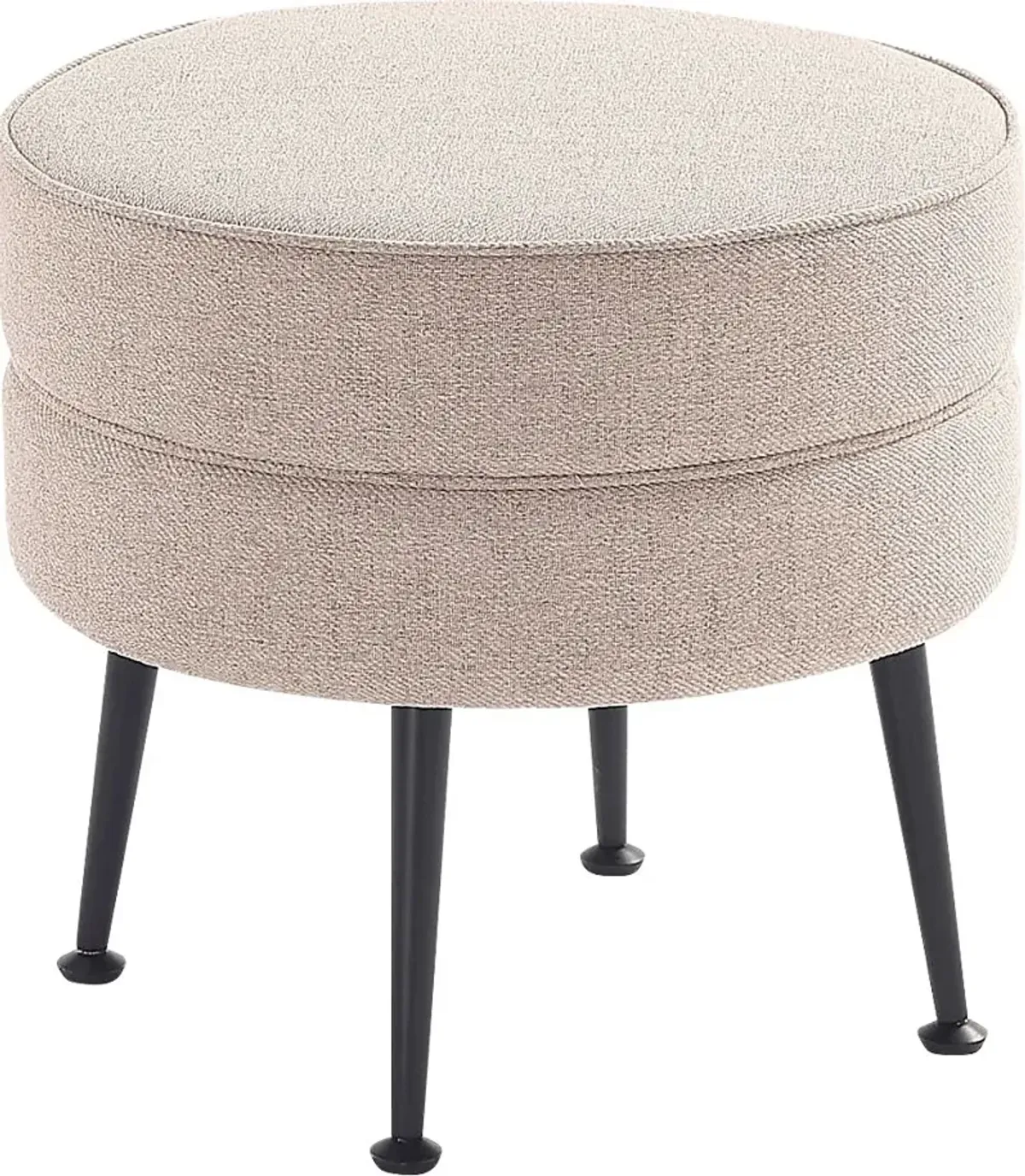 Berseem II Beige Ottoman