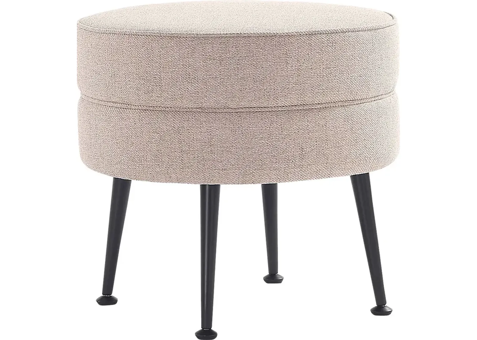 Berseem II Beige Ottoman