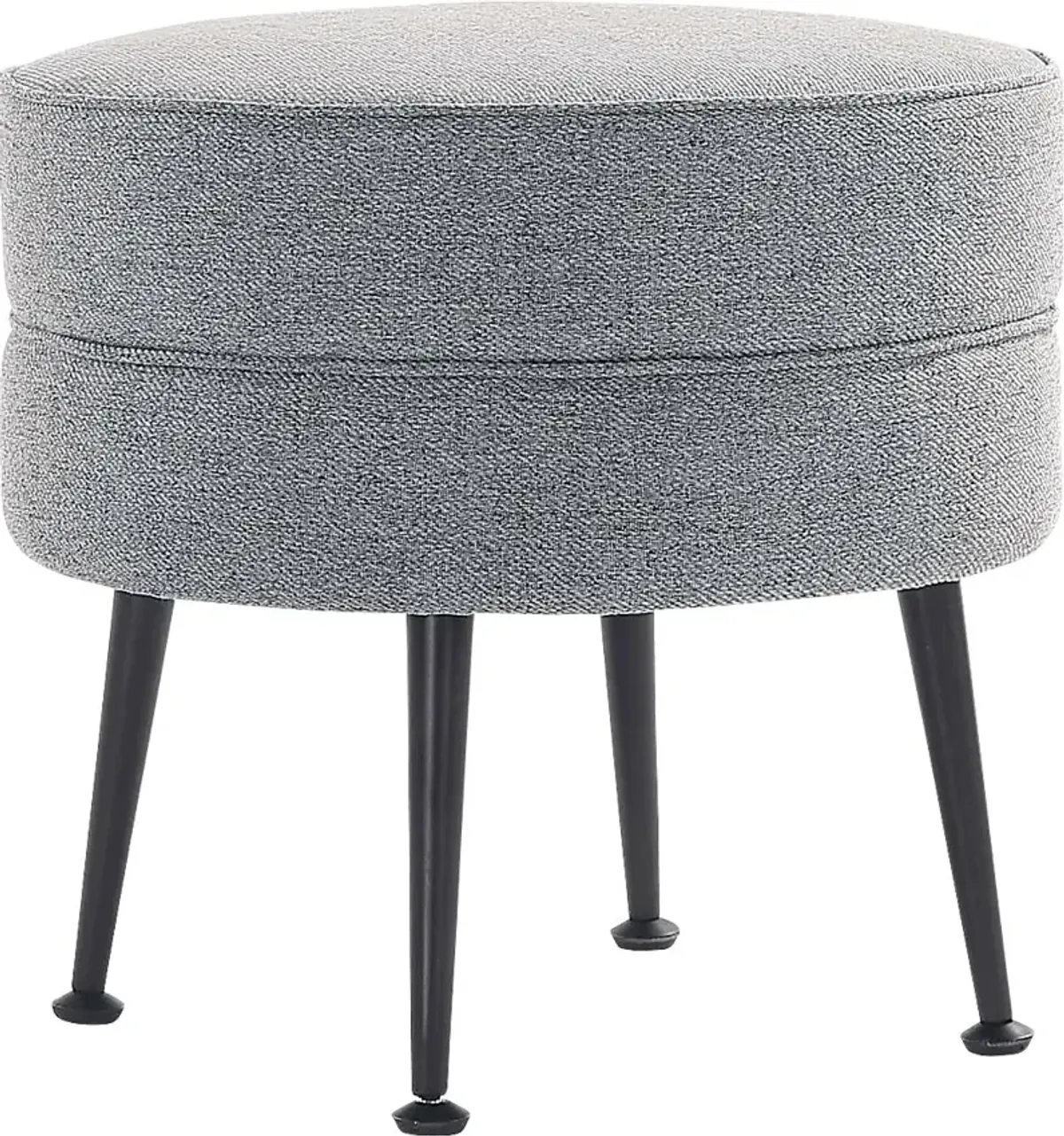 Berseem II Gray Ottoman