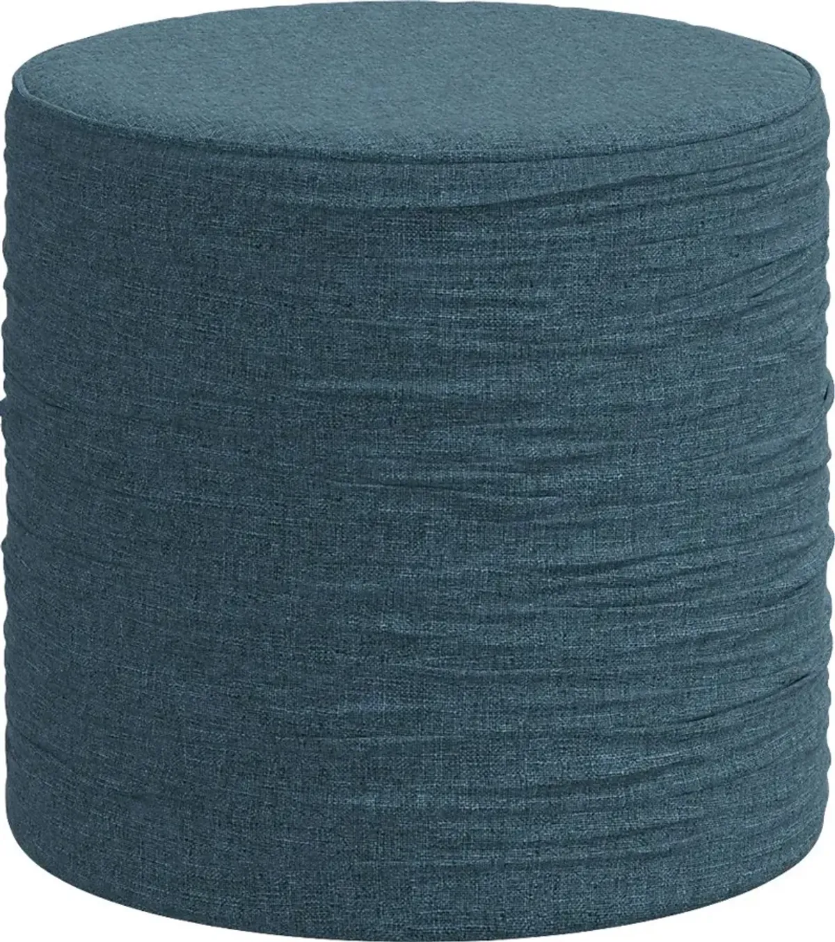 Tuau Blue Ottoman
