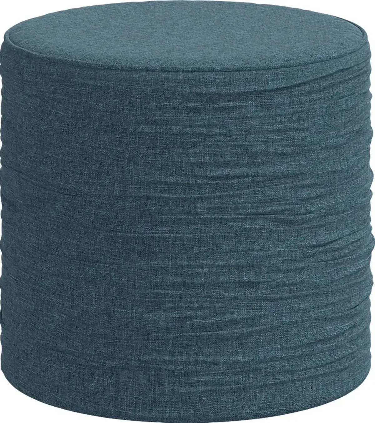 Tuau Blue Ottoman