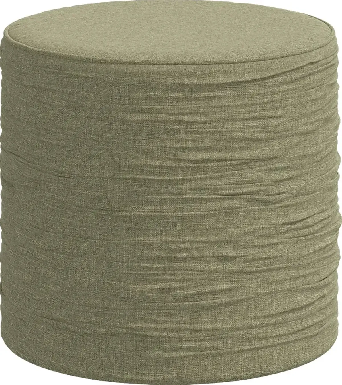 Tuau Green Ottoman