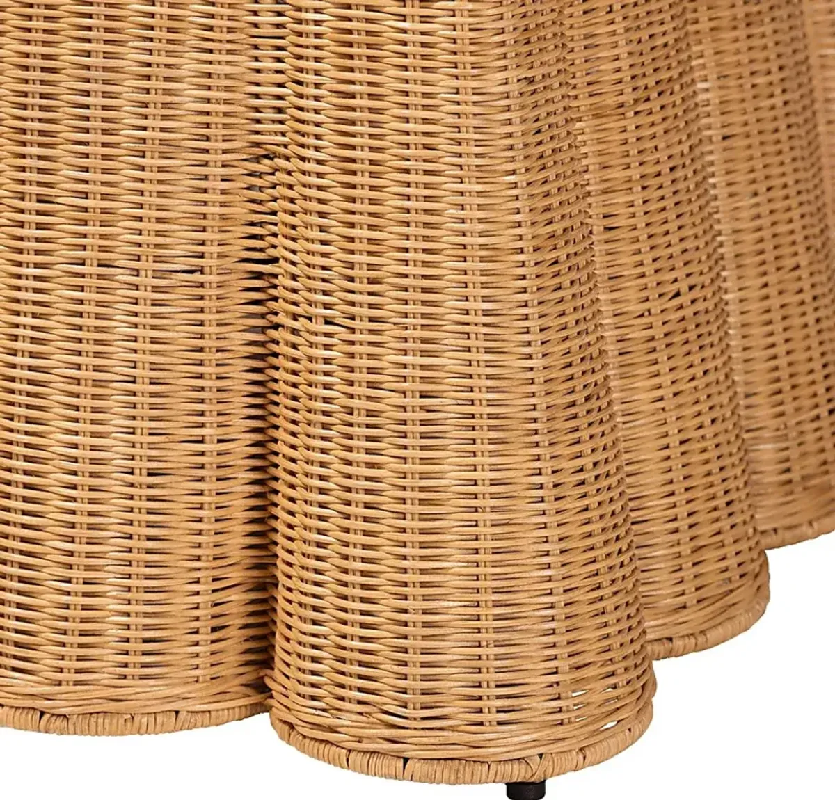 Benodot Brown Ottoman