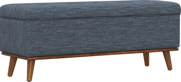 Bemaro Blue Ottoman